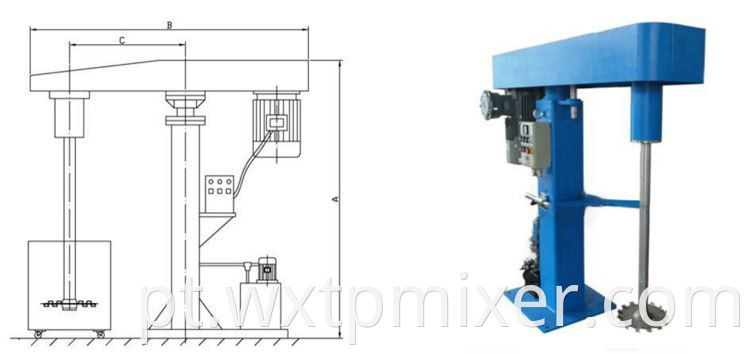 Laboratory High Speed Dispersing Mixer2